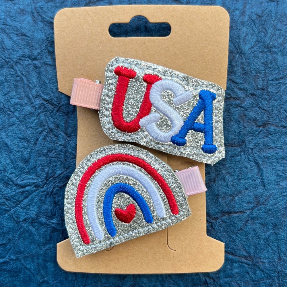 USA toddler girl hair clips